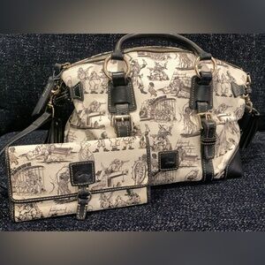 Dooney & Bourke Disney Pirates of the Caribbean Satchel and matching Wallet